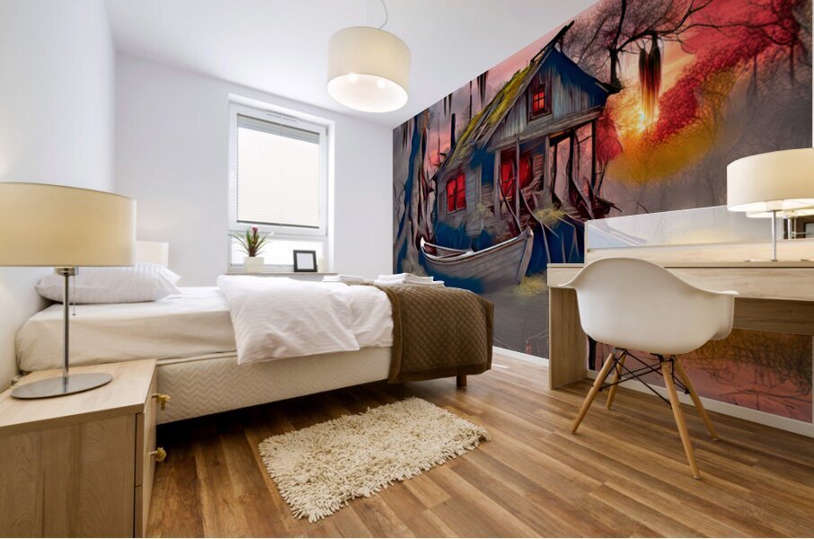  WEATHERED......VELVET ABSTRACT Mural print