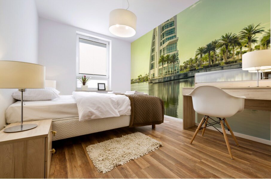 Exploration Tower Day View Mural print