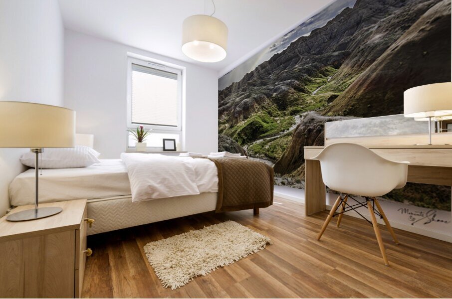 A Chaptered Story Mural print