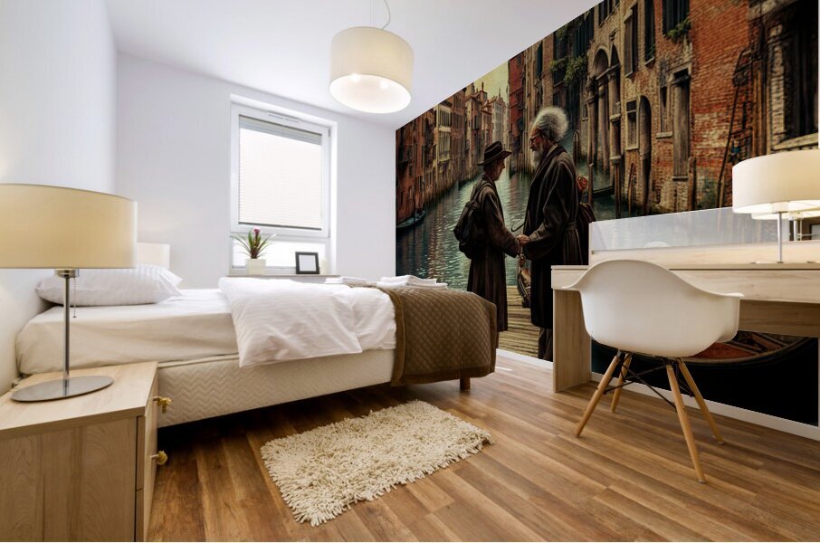 TIL WE MEET AGAIN Mural print