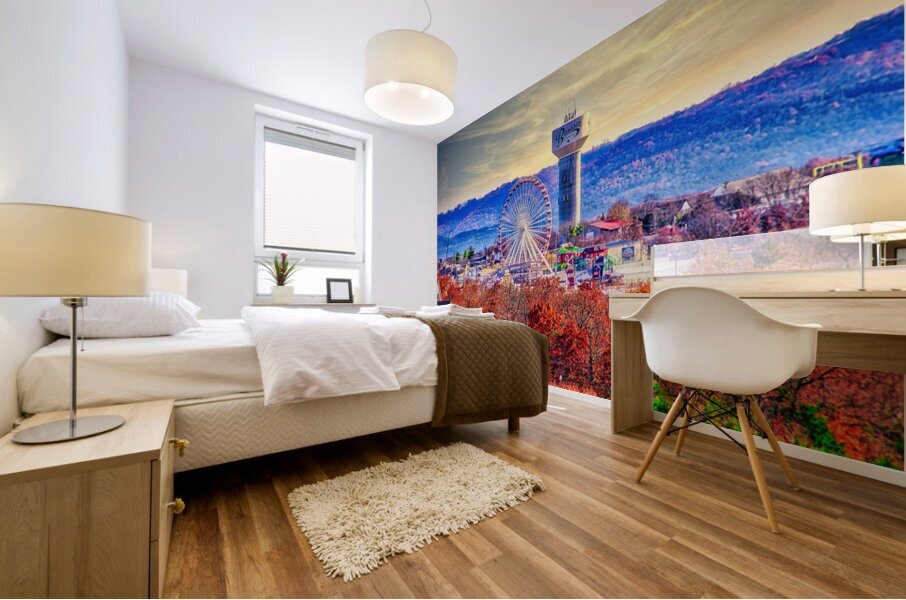 MAGICAL CITY  Mural print