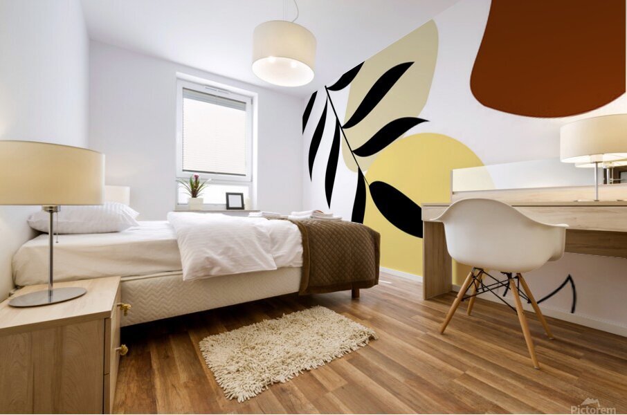 Minimalist Nature Art Mural print