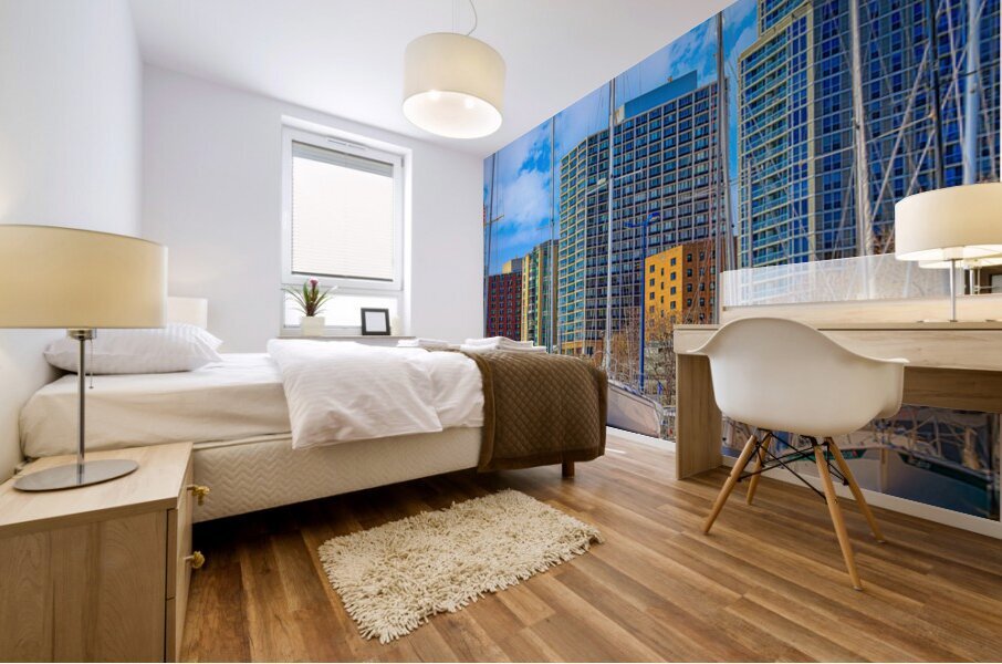 CITY AUTUMN  Mural print