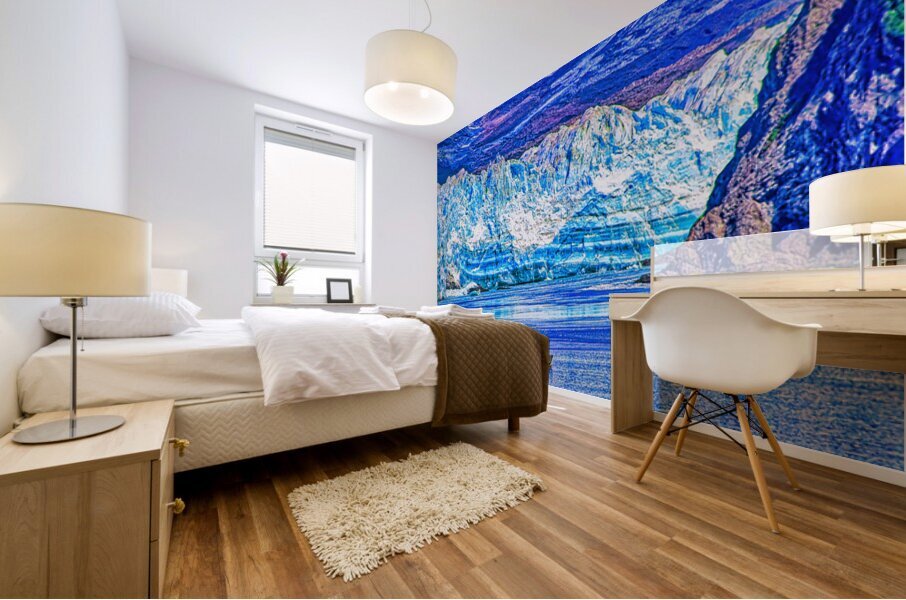 BLUE GLACIER  Mural print