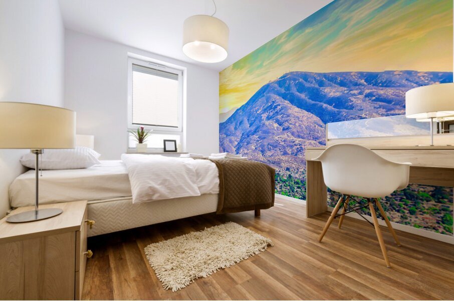 COMMANDING SUMMIT  Mural print