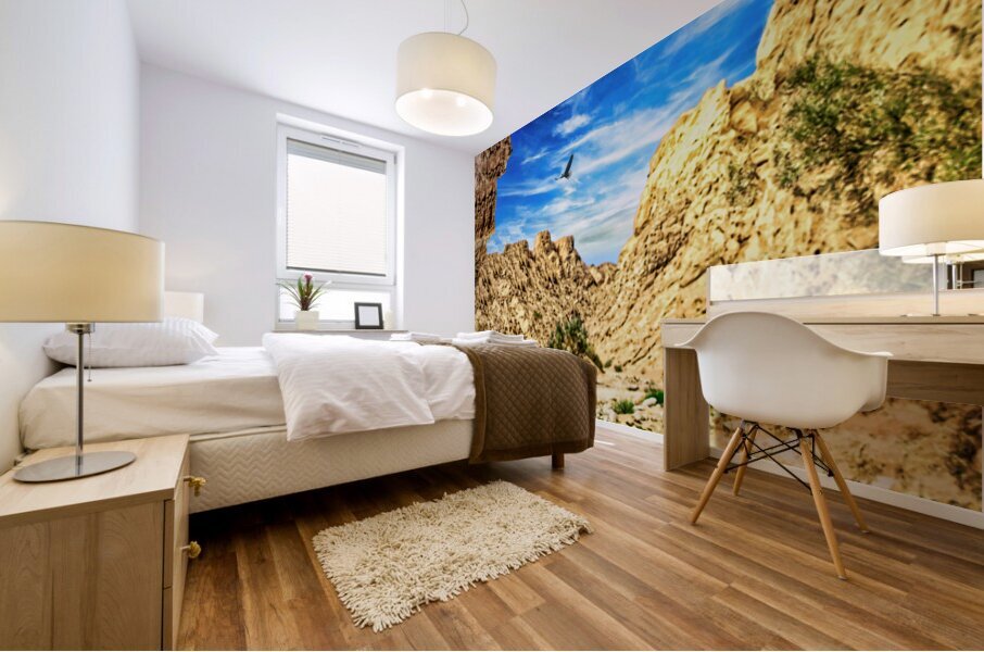 DESERT CLIFFS  Mural print