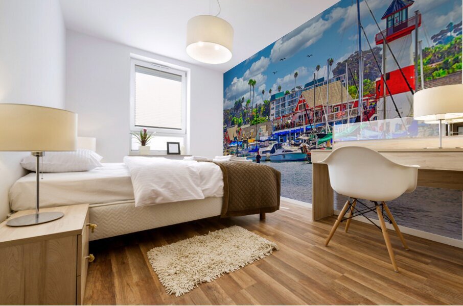 PADDLE BOARDING  Mural print