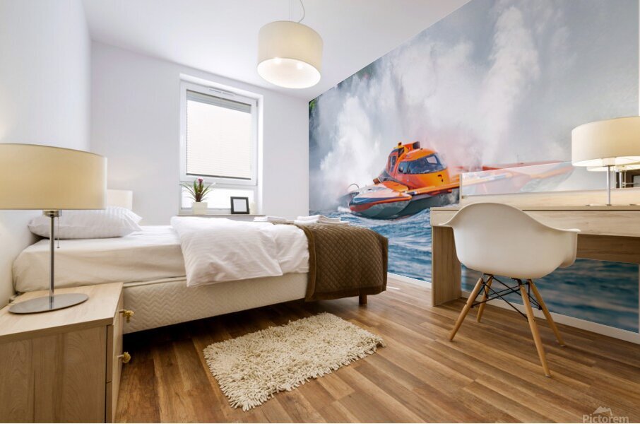 Eclaboussure du Bad Influence Mural print