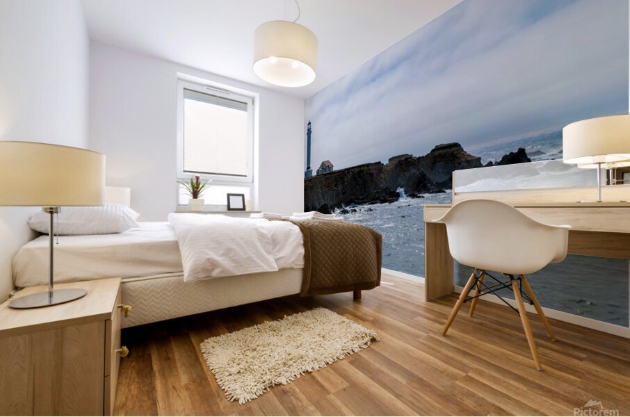 Point Arena Lighthouse in late day light Mural print