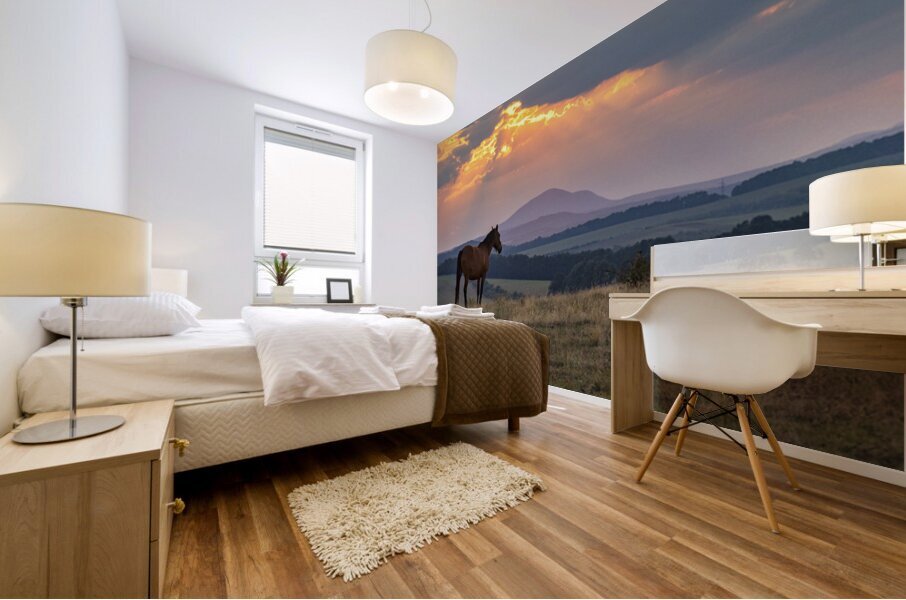 Picturesque Eve Mural print