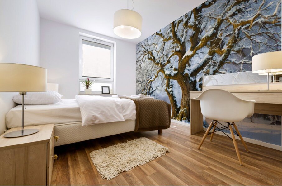 The Mighty Oak Mural print