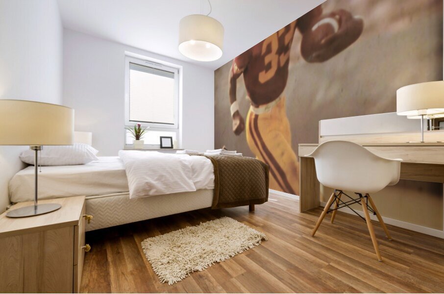 1981 USC Trojans Marcus Allen Art Mural print