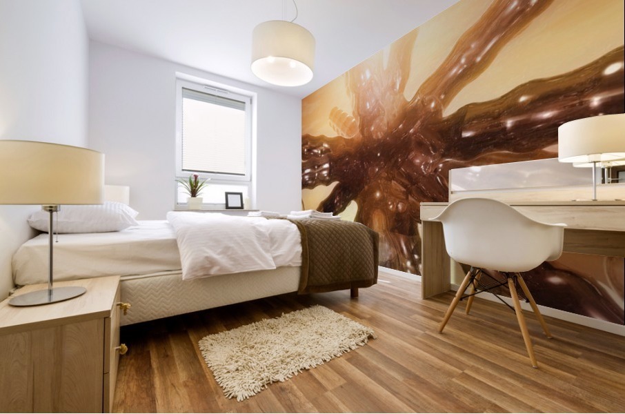 Pseudosymmetry Mural print
