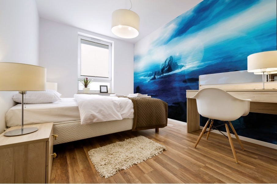 Frozen Light Mural print