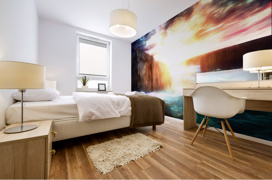 Aurora Sunrise Mural print