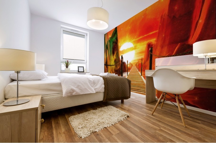 Solar Walk Mural print