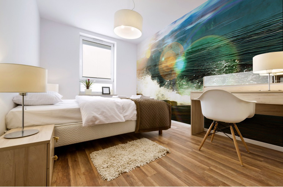 Summer Day Sky Mural print