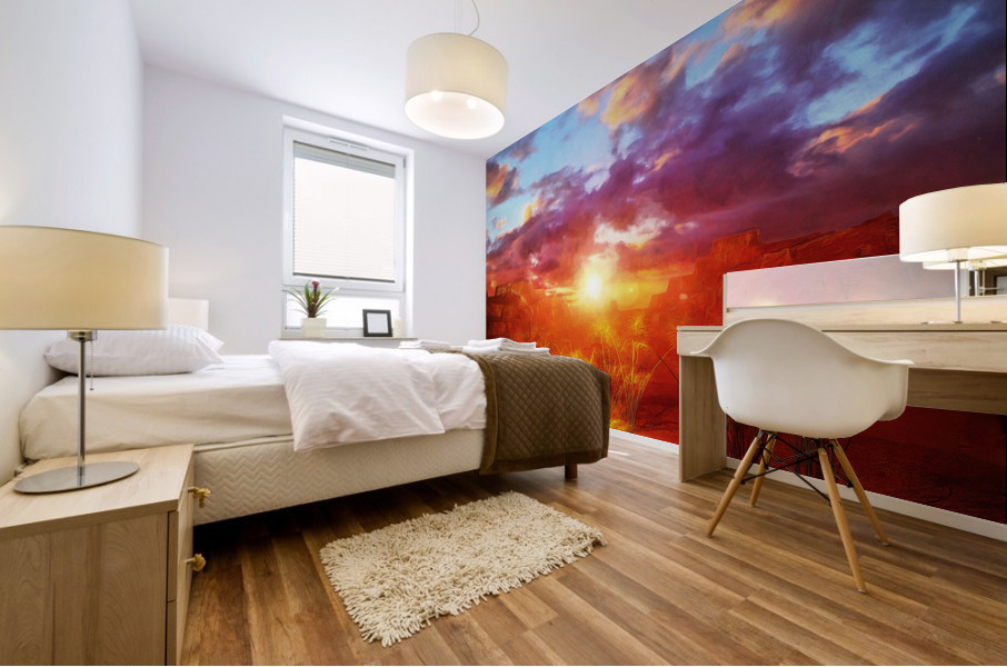 Sacred Lands Mural print