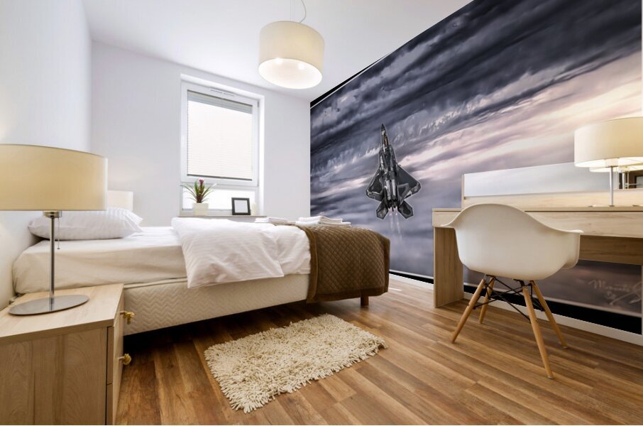 To Infinity Mural print