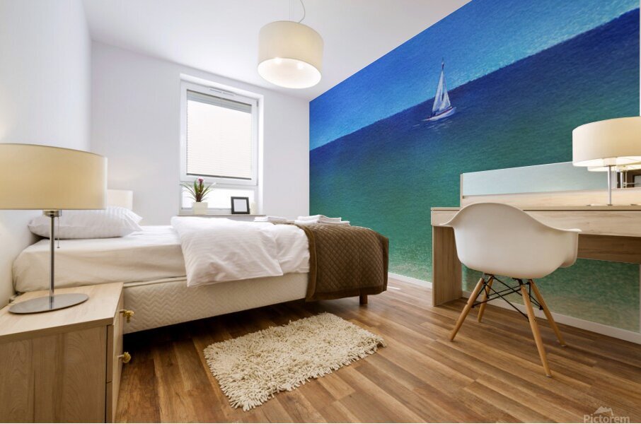 Enjoy the silence acrylic painting  Mural print