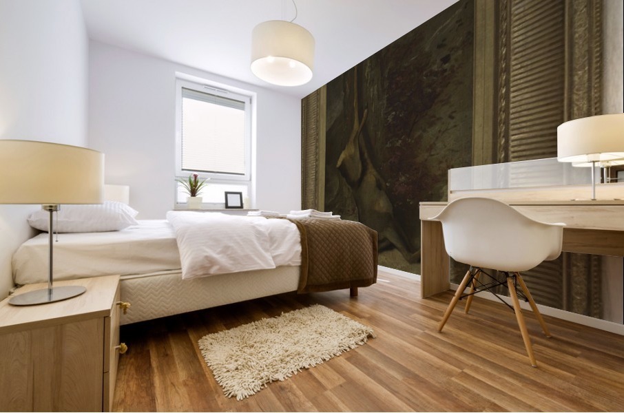 Le chevreuil Mural print