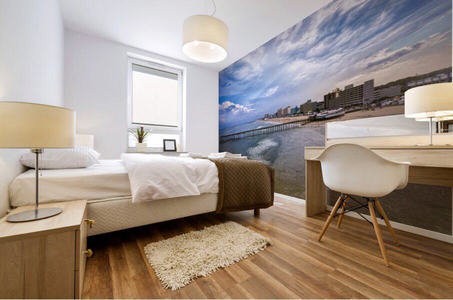 Virginia Beach Pier Festival Mural print