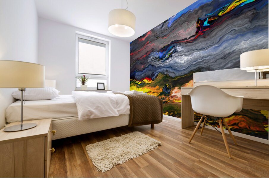 Abstract Sky Landscape View Mural print