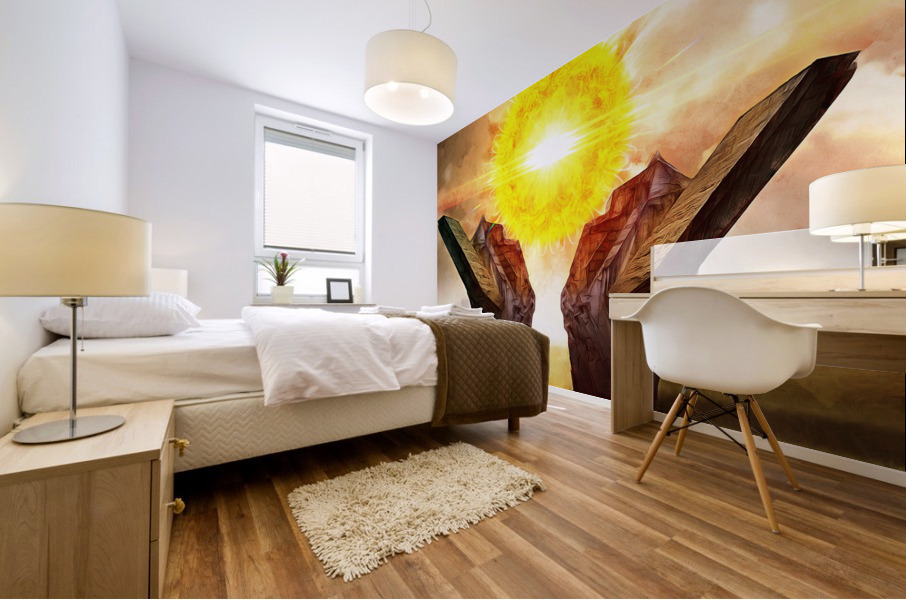 Captured Star Mural print