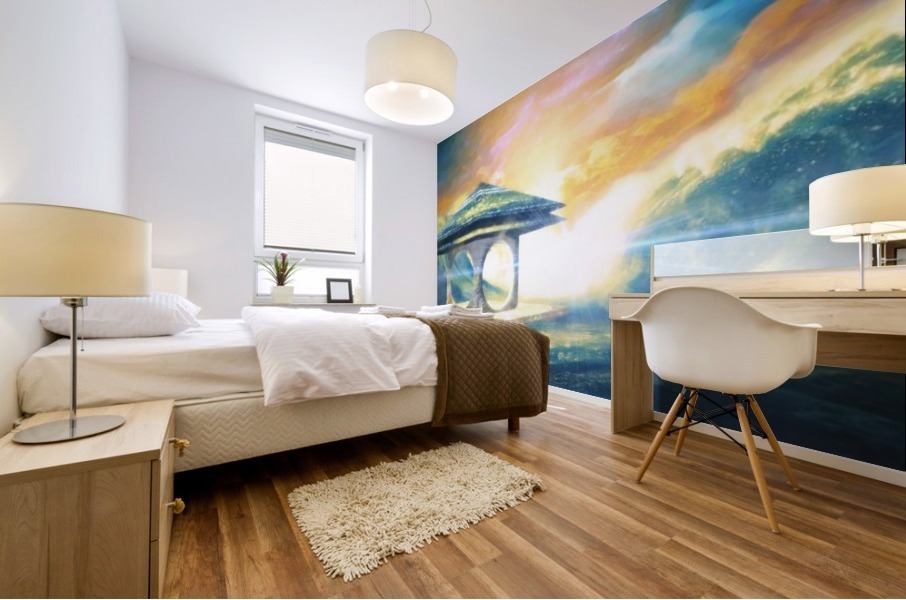 Oceanus Mural print
