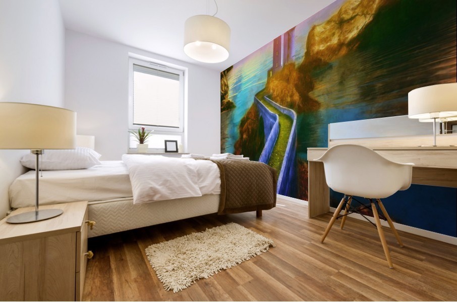 The Immaterial Road Mural print