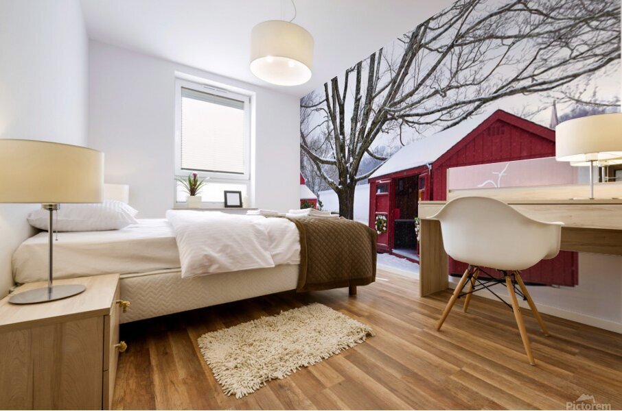 00Cover-Bussa Orchards in Winter Mural print