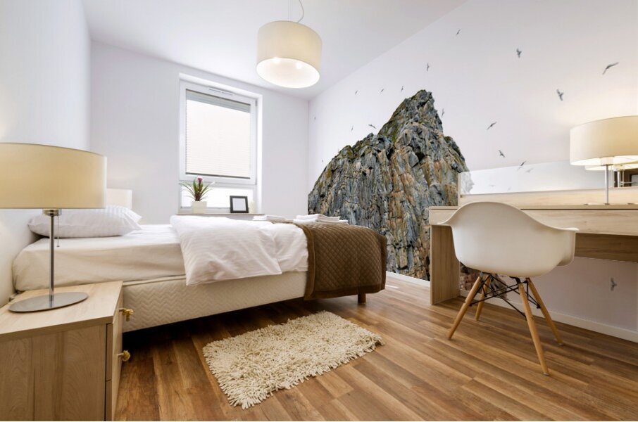 THE LIVING CLIFF Mural print