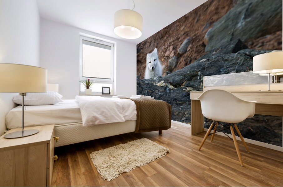 THE QUIET HUNT Mural print