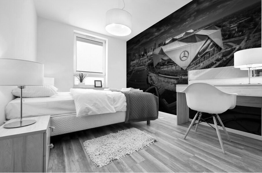 MERCEDES BENZ STADIUM Mural print