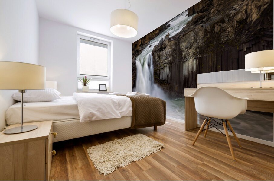 ALDEYJARFOSS Mural print