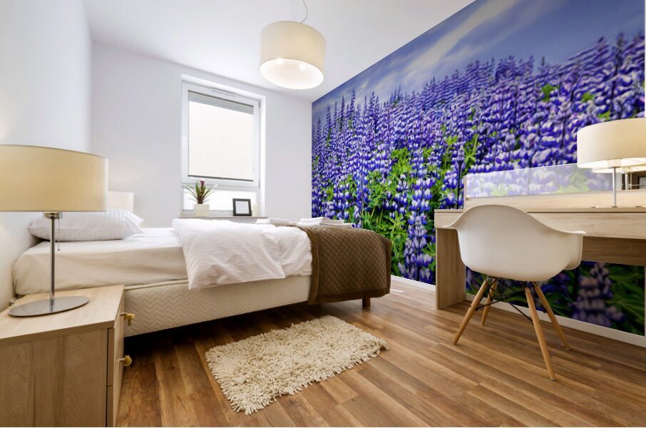 LUPINE Mural print