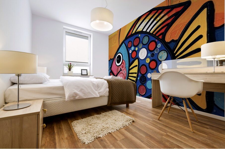 Styling Fish Nov 6 2025 at 3 54 57 PM Mural print