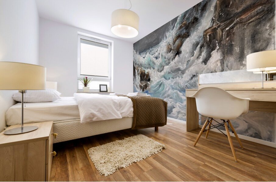 IMG 4394 Beautiful action packed seascape Mural print