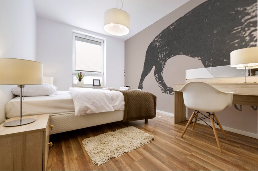 Cats on the Loose Mural print