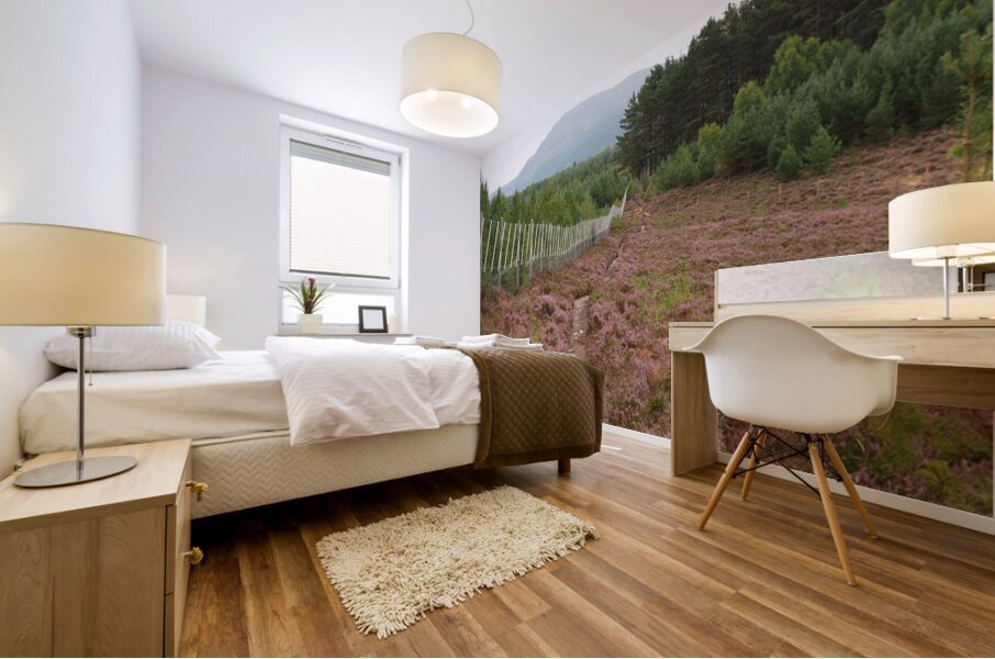  From the Heather to the Mountain                                                                                                                     Mural print