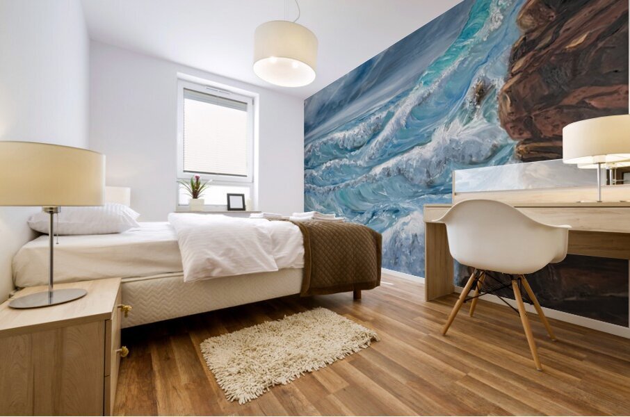 IMG 4203 Beautiful colorful seascape Mural print