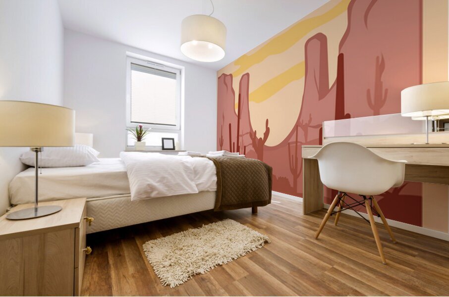 Travel to Arizona. a Mural print