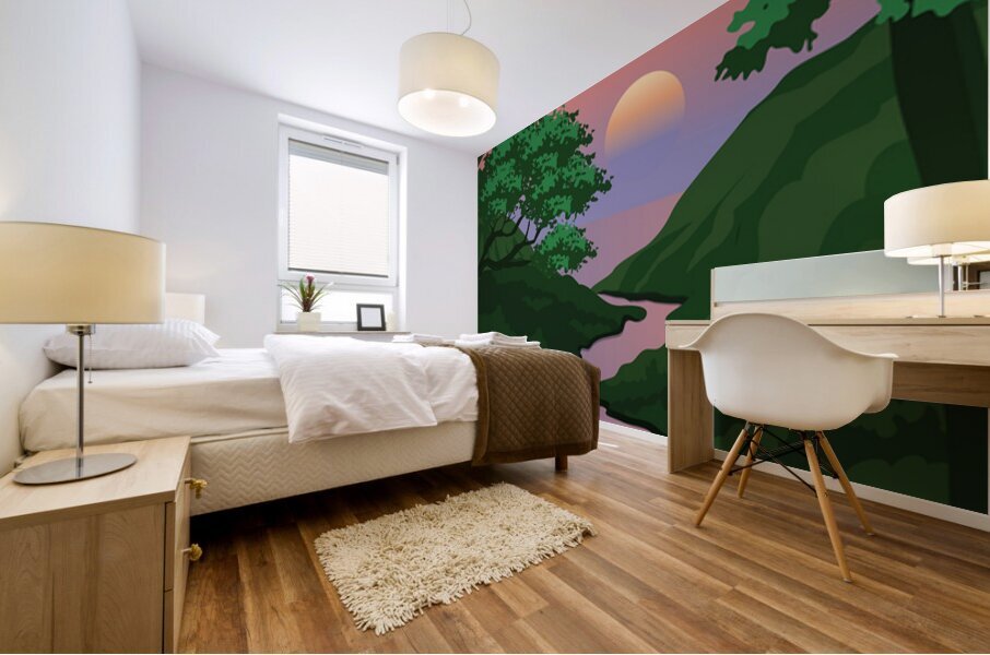 Amazon River  Mural print