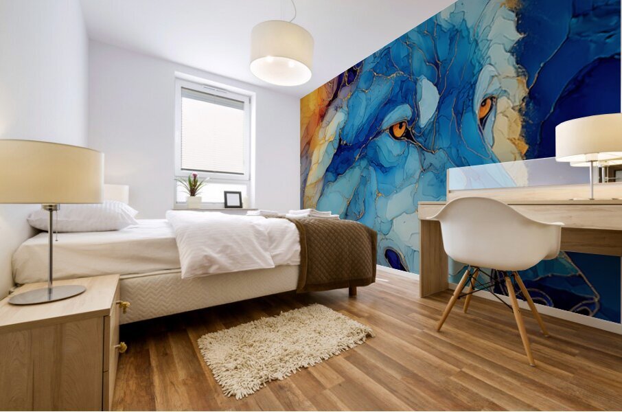 Wolf One Mural print