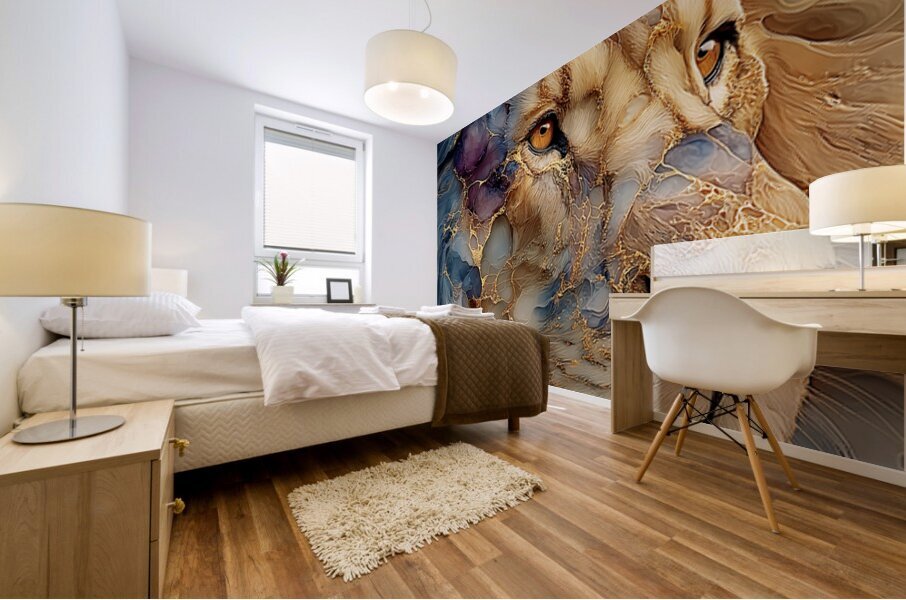 Lion One Mural print