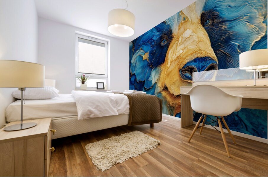 Panda One Mural print