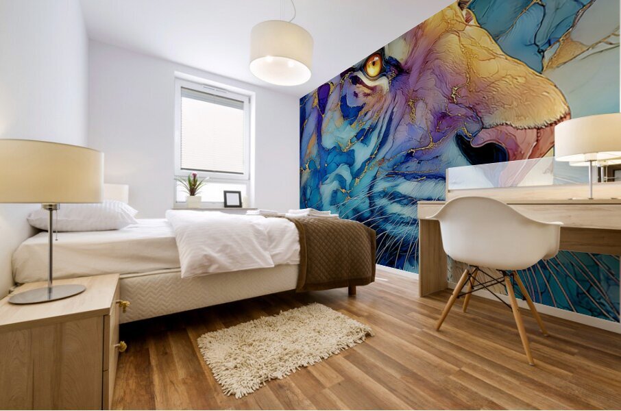 Tiger Three Mural print
