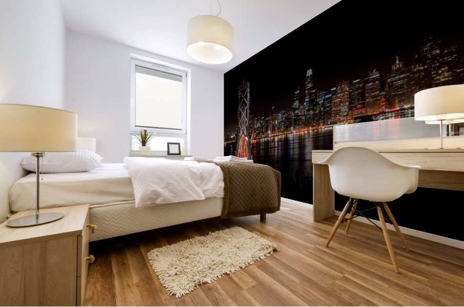 Spin City Mural print