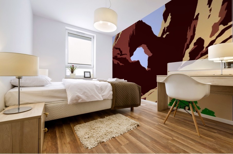 See America - Vintage Travel Mural print