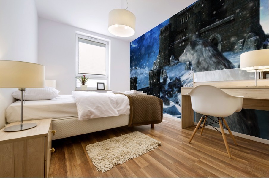 Looking Homeward Mural print